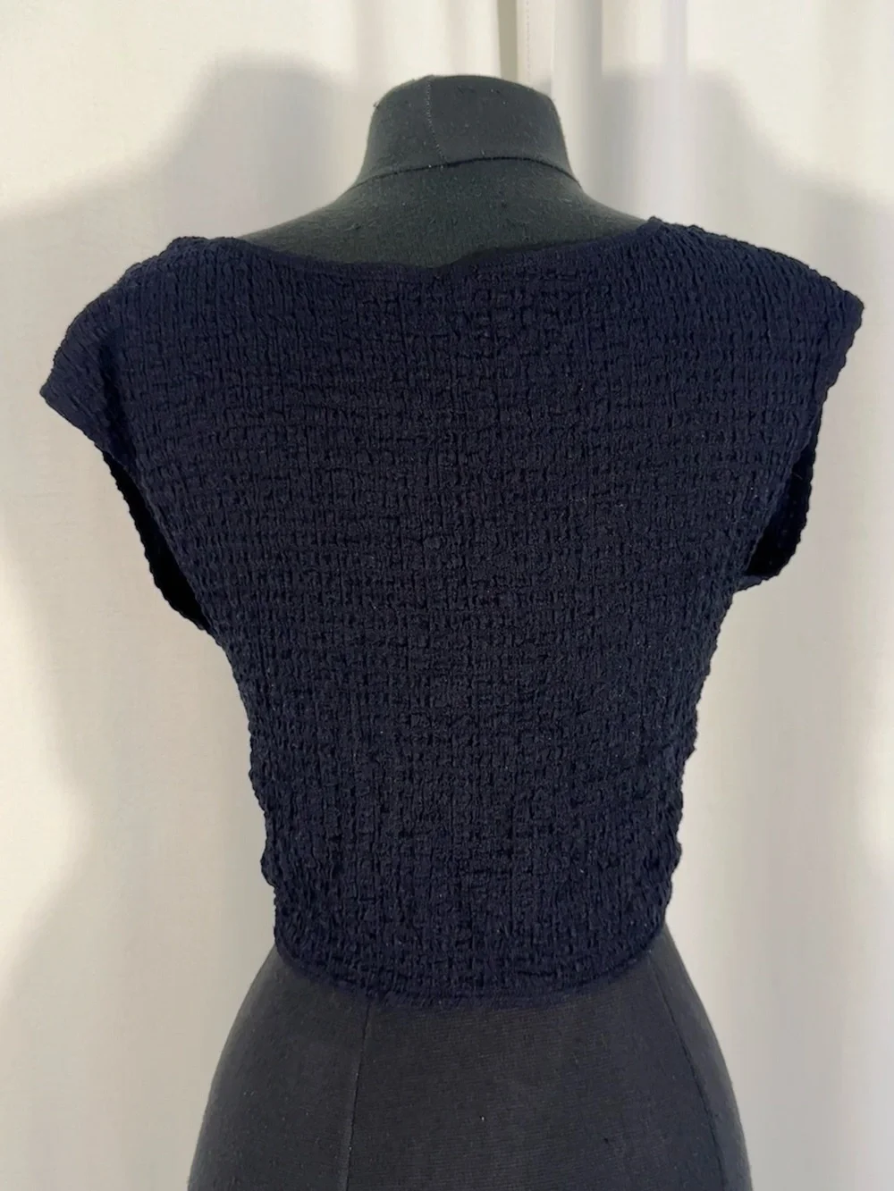 Free People Smocked Twist Front Crop Top